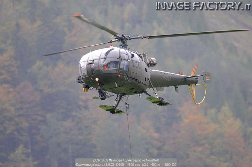 2009-10-08 Meiringen 453 Aerospatiale Alouette III